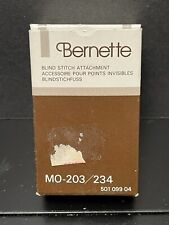 Bernette MO 203 234 Blind Stitch Hemming Attachment New w/ Instructions Overlock for sale  Shipping to South Africa