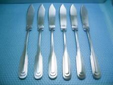 Zepter CAPRICE Set of 6 Fish Knives Edelstahl Stainless 18/10 Flatware for sale  Shipping to South Africa