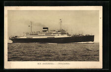 Passenger Ship M/S Saturnia - Vulcania, Postcard  for sale  Shipping to South Africa
