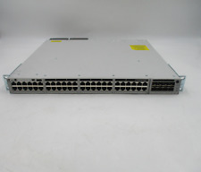 Cisco C9300-48 48 Port Switch Dual PSU W/C9300-NM-8X P/N: C9300-48U-A Tested for sale  Shipping to South Africa