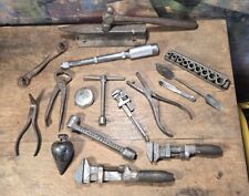 Antique Vintage Hand Tool Lot - Rusted Old Various Tool Lot Mix 17+ Tools for sale  Shipping to South Africa