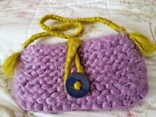 Hand crocheted mauve for sale  BRIGHTON