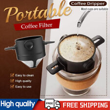 Filtro De Café Pour Over Funil Brew Drip Cup Cone Malha Dripper Brewing Dobrável comprar usado  Enviando para Brazil