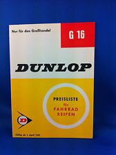 Dunlop preisliste fahrradreife gebraucht kaufen  Maudach
