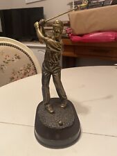 Resin golfer sculpture for sale  BRENTWOOD