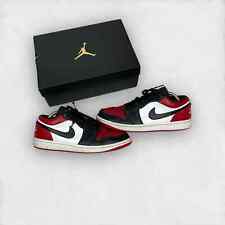 Buty męskie Nike Air Jordan 1 Low 553558-612 czerwone czarne białe 9, używany na sprzedaż  PL