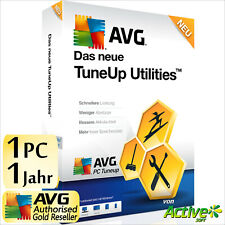 TuneUp Utilities 2022 1 PC Vollversion AVG PC TuneUp LEISTUNG UE Deutsch NEU comprar usado  Enviando para Brazil
