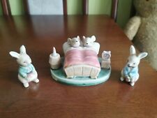 Set rabbit figurines for sale  OXFORD