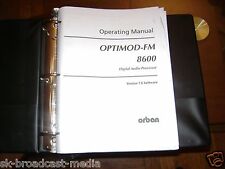  Orban Optimod 8600 FM Operating Manual for sale  Shipping to South Africa