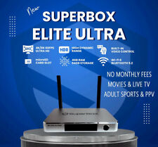 SuperBox Elite Ultra 2024 18 APLICACIONES PREMIUM 30 DÍAS PRUEBA GRATUITA TV DEVOLUCIÓN GRATUITA, usado segunda mano  Embacar hacia Argentina