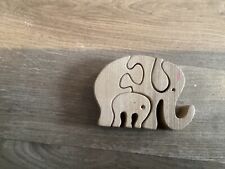 Holzpuzzle elefant baby gebraucht kaufen  Frintrop