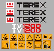 Terex tv1200 roller for sale  Shipping to Ireland