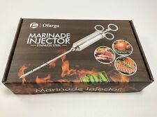 Ofargo Stainless Steel Meat Injector Syringe with 3 Marinade Injector Needles for sale  Shipping to South Africa