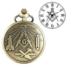 Montre gousset NEUVE ( Pocket Watch ) - Franc-maçon Masonic Freemason ( Ref 2 ) d'occasion  Souvigny