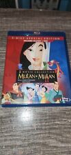 Mulan/Mulan II - 2 Pack (Blu-ray/DVD, 2013, 3-Disc Set, Special Edition) Movies for sale  Shipping to South Africa