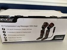 Cincom Leg Massager with Heat Air Compression Massage for Foot Calt Thigh Remote for sale  Shipping to South Africa