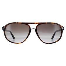 Tom Ford Sunglasses 0447 Jacob 52B Dark Havana Smoke Grey Gradient na sprzedaż  Wysyłka do Poland