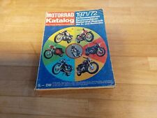 Motorrad katalog 1971 gebraucht kaufen  Waren (Müritz)
