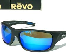 NOVO Óculos de Sol Revo JASPER Preto Fosco POLARIZADO Azul Cristal Vidro 1111 01 H2O comprar usado  Enviando para Brazil