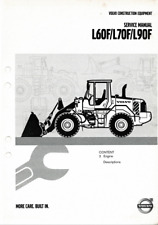 Volvo L60F L70F L90F Descrições do Motor Manual de Serviço 2007 Reimpressão comprar usado  Enviando para Brazil