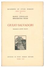 Giulio salvadori. usato  Italia