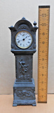 Waterbury Mini Grandfather Clock w/ Cherub Pat'd 1878 - Salesmans Sample? - Orig for sale  Shipping to South Africa