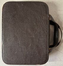 Capa organizadora de livro religiosa bíblica de couro genuíno estojo com zíper e alça 8x6, usado comprar usado  Enviando para Brazil