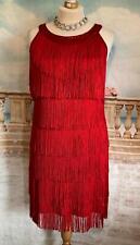 Dress red fringe for sale  BRISTOL