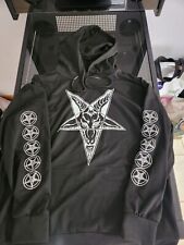 Baphomet hoodie satan for sale  BURTON-ON-TRENT