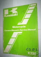Kawasaki kx80 owners for sale  Wadsworth