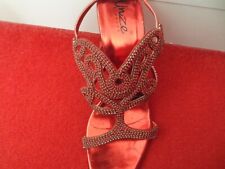 Red diamonte shoes for sale  DOVER