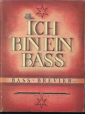 Ich Bin Un Bass ~ Bass-Brevier, used for sale  Shipping to South Africa