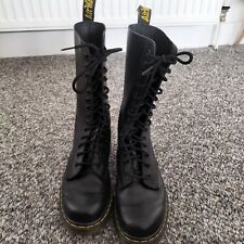 Martens black boots for sale  OLDHAM