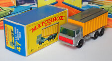 Matchbox 47c DAF caminhão basculante contêiner estado perfeito em caixa quase perfeita BPW comprar usado  Enviando para Brazil
