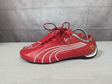 Used, PUMA Ferrari Fat Lace-up Sneakers Red Leather Men's Size 11 for sale  Shipping to South Africa