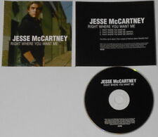 Jesse Mccartney exatamente onde você quer Me Eua Promo Cd, usado comprar usado  Enviando para Brazil