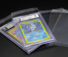 50x Pokemon BGS Sleeve Beckett Grading Graded Card "Schutzhüllen" Folien Karten comprar usado  Enviando para Brazil