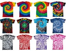 Tie Dye T Shirt Top Tee Tye Die Music Festival Hipster Indie Retro Unisex tshirt for sale  Shipping to South Africa