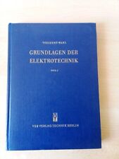 Grundlagen elektrotechnik band gebraucht kaufen  Stralsund-Knieper