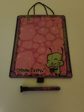 Early 2000s Invader Zim Dry Erase Message Board w/ Gir Dry Erase Pen for sale  Shipping to South Africa