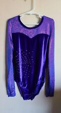 Gymnastics purple velvet for sale  Salem
