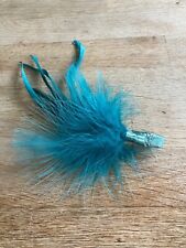 Lovely turquoise feathered for sale  BUCKHURST HILL