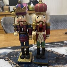 Pair christmas nutcrackers for sale  LONDON