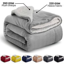 Usado, Cobertor de lã grosso macio quente capa de sofá cama cobertores casal king size comprar usado  Enviando para Brazil