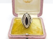 Sterling silver onyx for sale  TETBURY
