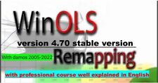 Usado, OLS 4.70.1 stable version + DAMOS 2005-2022+curso winols en ingles  segunda mano  Embacar hacia Argentina