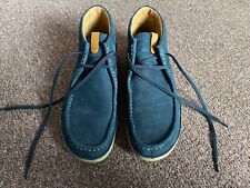 Mens blue leather for sale  CANNOCK