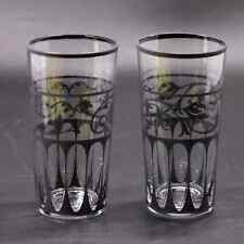 Juice glasses black for sale  Shipping to Ireland
