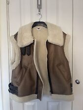 Waistcoat aviator jacket for sale  CORBY
