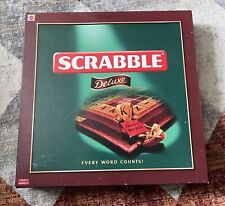 Scrabble deluxe board for sale  ROTHERHAM